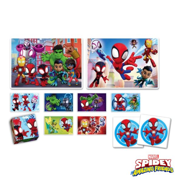 Edukit 4 Jogos em 1 Spidey Autobrinca Online