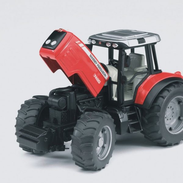 Tractor Massey Ferguson 7480 c/ Reboque Autobrinca Online