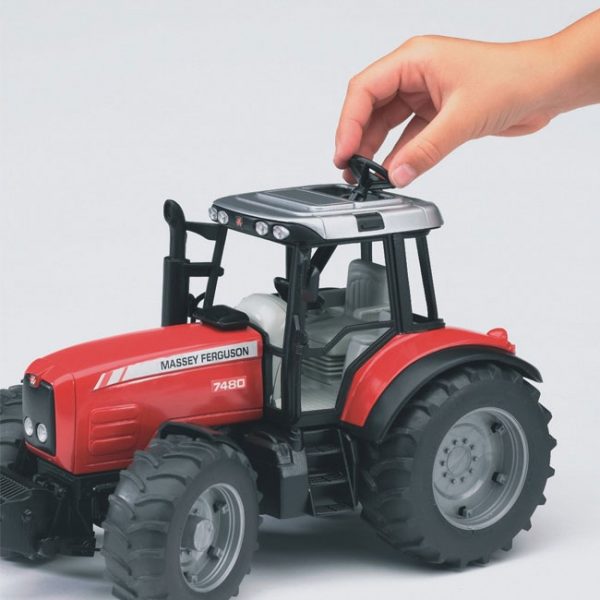 Tractor Massey Ferguson 7480 c/ Reboque Autobrinca Online