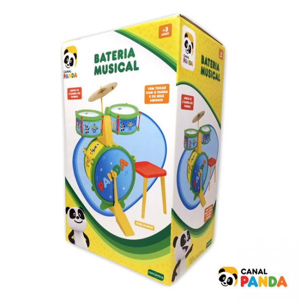 Panda Bateria Musical Autobrinca Online