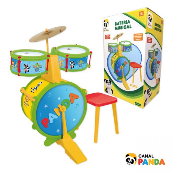 Panda Bateria Musical Autobrinca Online