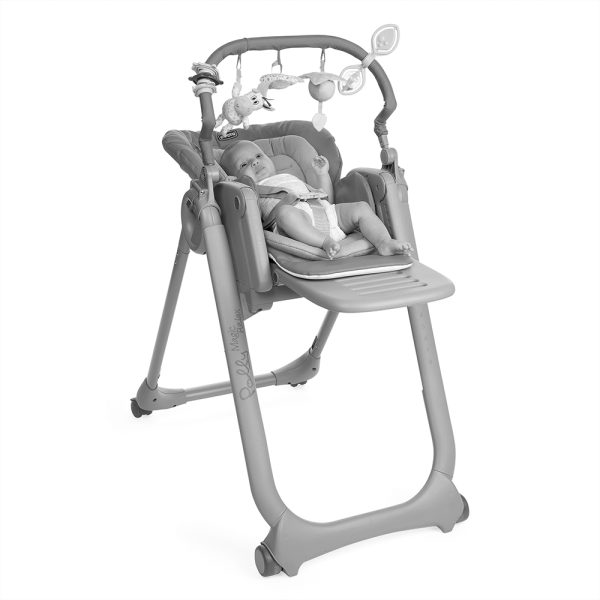 Cadeira de Papa Chicco Polly Magic Relax Graphite Autobrinca Online