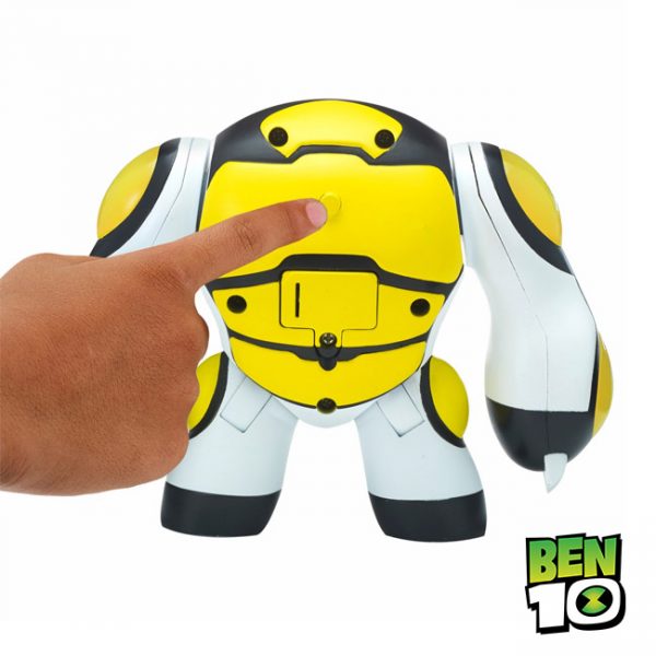 Ben 10 – Figura Power Up Luz e Sons Cannonbolt Autobrinca Online