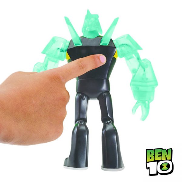 Ben 10 – Figura Power Up Luz e Sons Diamondhead Autobrinca Online