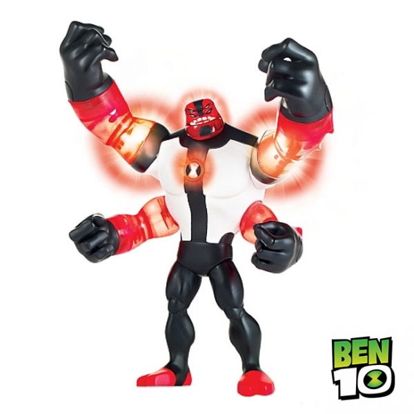 Ben 10 – Figura Power Up Luz e Sons Four Arms