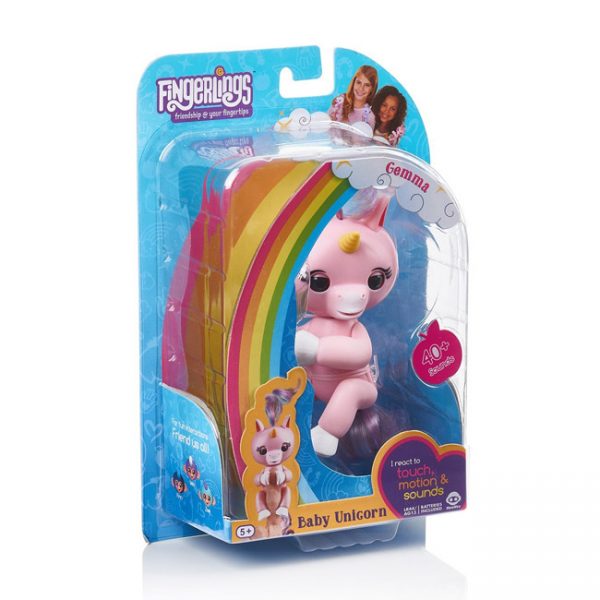 Fingerlings – Unicórnio Interativo Gemma (rosa) Autobrinca Online