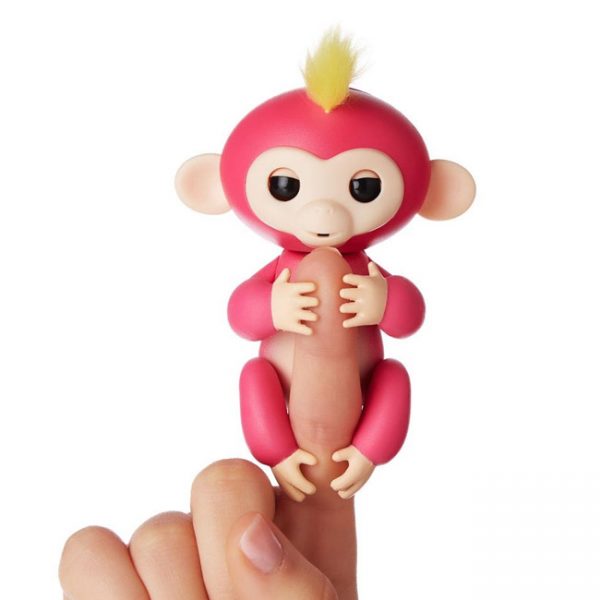 Fingerlings – Macaco Interativo Bella (rosa)