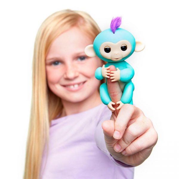 Fingerlings – Macaco Interativo Zoe (turquesa)