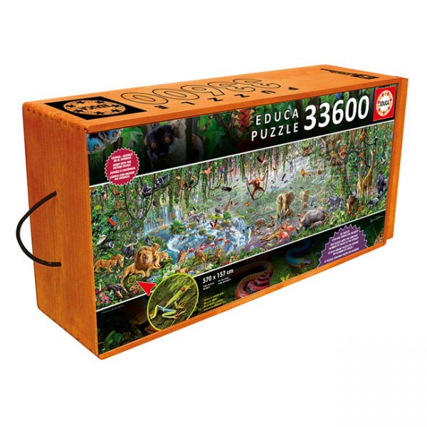 Puzzle 33600 Peças Vida Selvagem Autobrinca Online