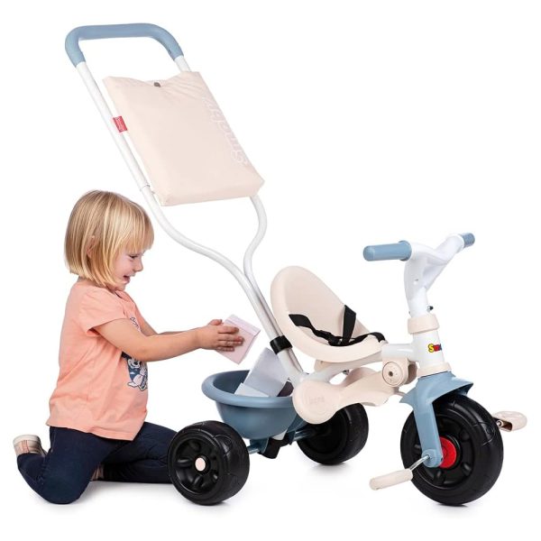 Triciclo Smoby Be Fun Confort Azul Autobrinca Online