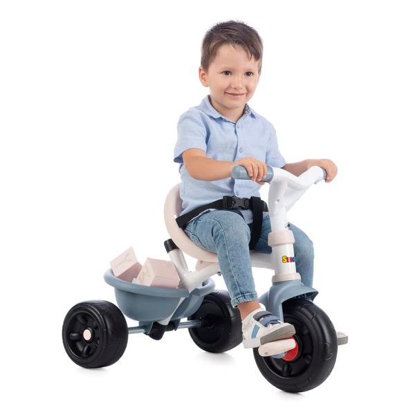 Triciclo Smoby Be Fun Confort Azul Autobrinca Online