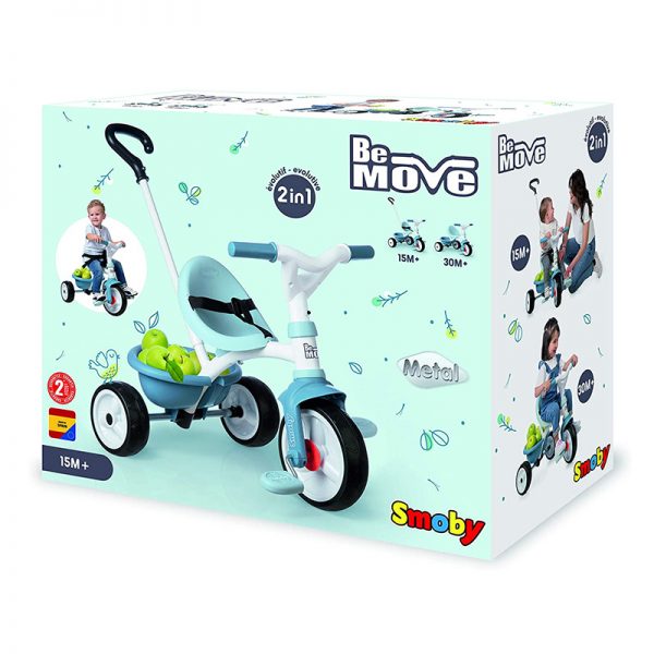 Triciclo Smoby Be Move Azul Autobrinca Online