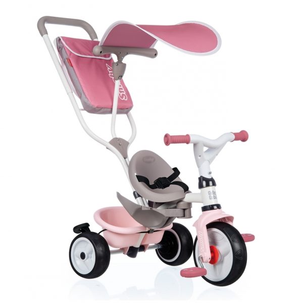 Triciclo Smoby Baby Balade Plus Rosa Autobrinca Online