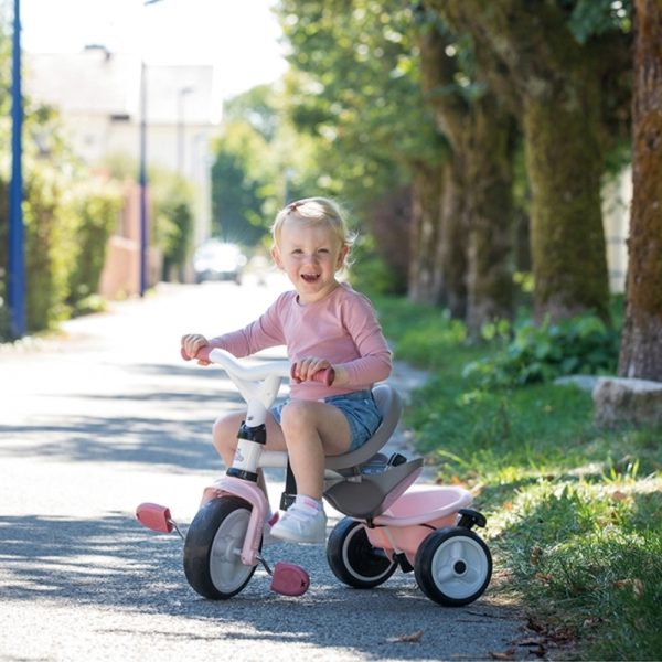 Triciclo Smoby Baby Balade Plus Rosa Autobrinca Online