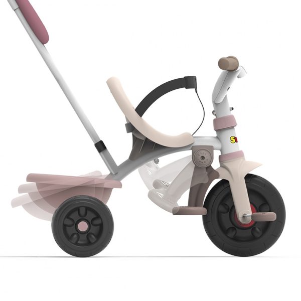 Triciclo Smoby Be Fun Confort Rosa Autobrinca Online