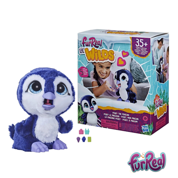 Fur Real o Pinguim Posey Autobrinca Online