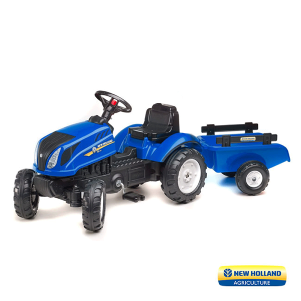 Trator New Holland T6 + Reboque Autobrinca Online