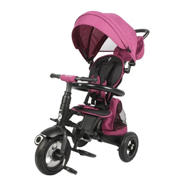 Triciclo QPlay Dobrável Rito Eleganzza Purple Autobrinca Online