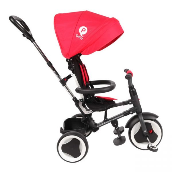 Triciclo QPlay Dobrável Rito Red Autobrinca Online