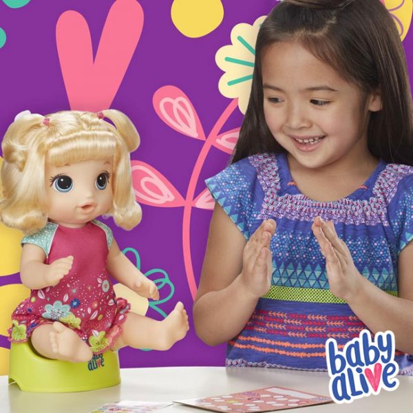 Baby Alive Hora de Fazer Chichi Loira Autobrinca Online