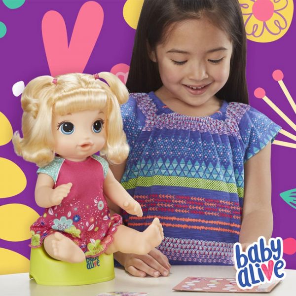 Baby Alive Hora de Fazer Chichi Loira Autobrinca Online