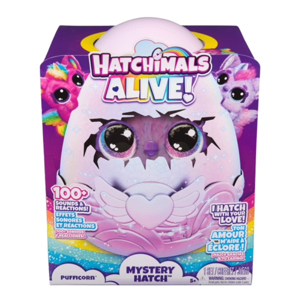 Hatchimals Alive Mystery Hatch Pufficorn Autobrinca Online