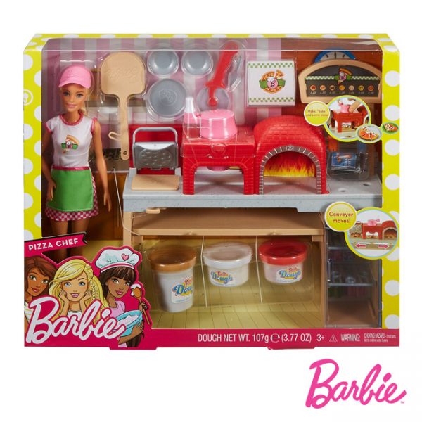 Barbie Chef de Pizzas c/ Acessórios Autobrinca Online