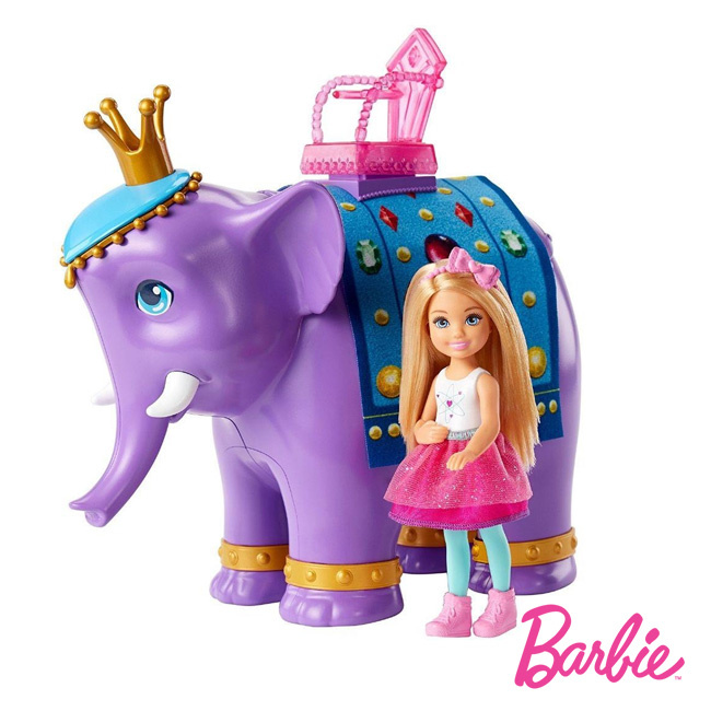 Barbie Chelsea e Elefante