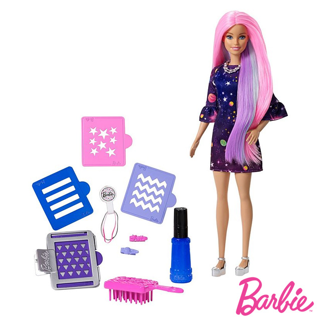 Barbie Cores Cabelo Surpresa