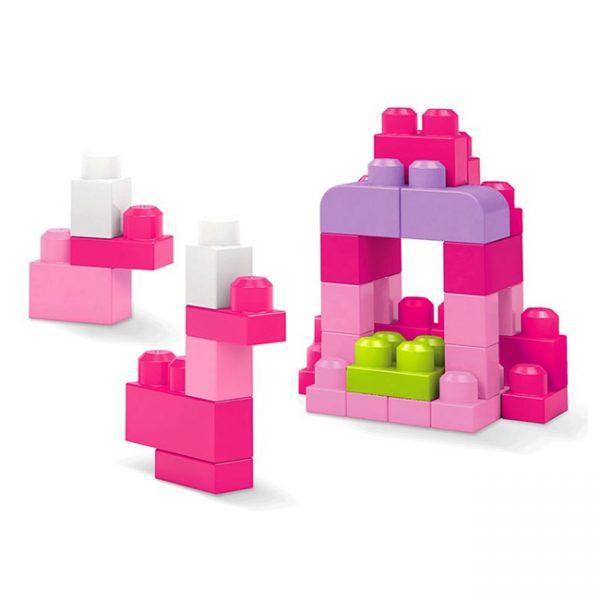 Mega Bloks Bolsa 60 Peças Rosa Autobrinca Online