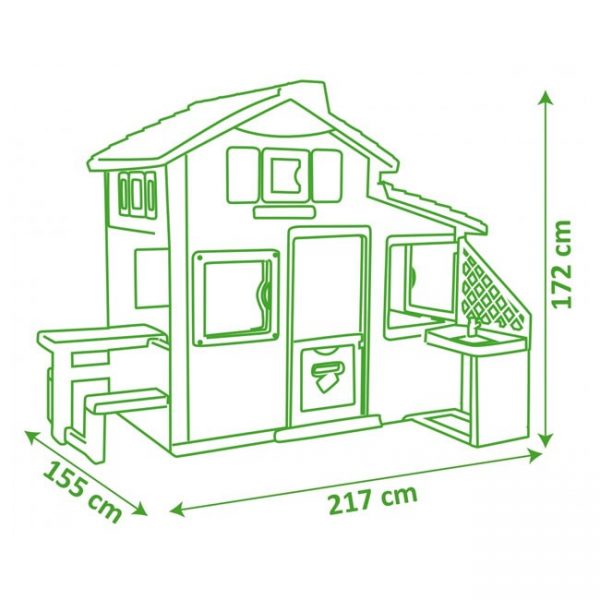 Casa Friends Neo com Cozinha Smoby Autobrinca Online