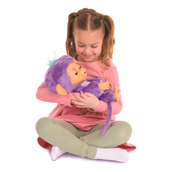 Fingerlings Peluche Macaco Interativo Sunny Autobrinca Online