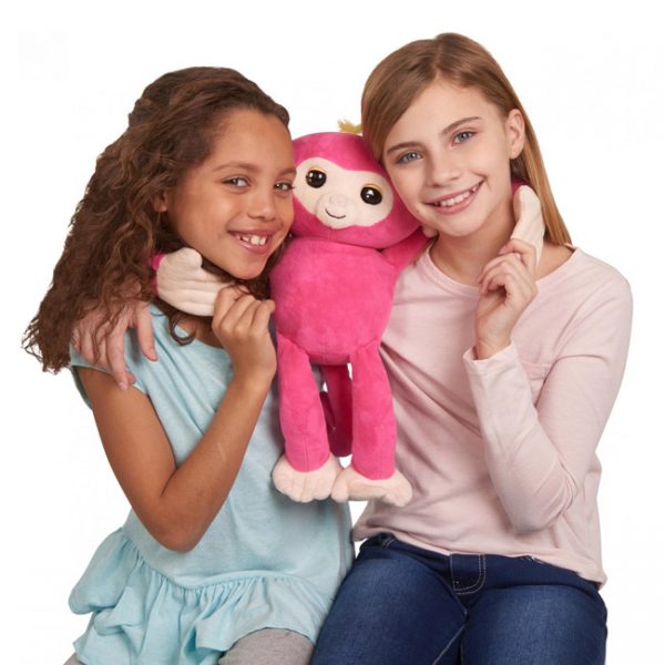 Fingerlings Hugs – Peluche Interativo Bella (Rosa)
