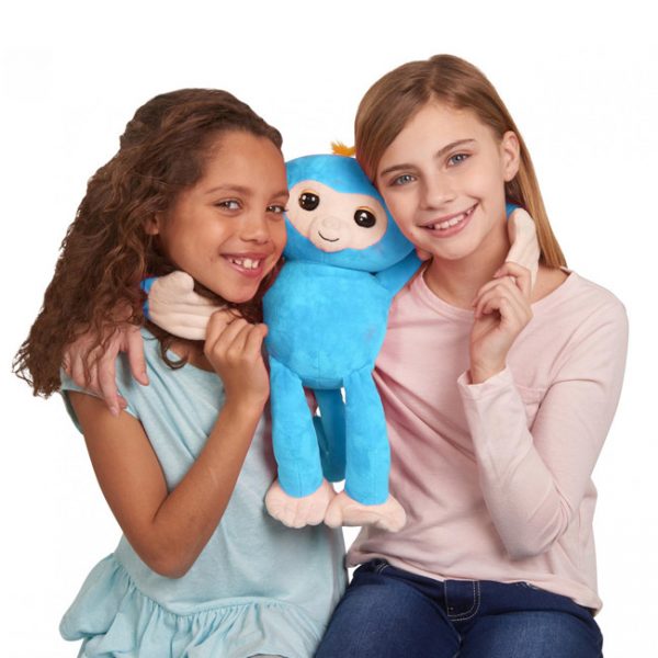 Fingerlings Hugs – Peluche Interativo Boris (Azul) Autobrinca Online