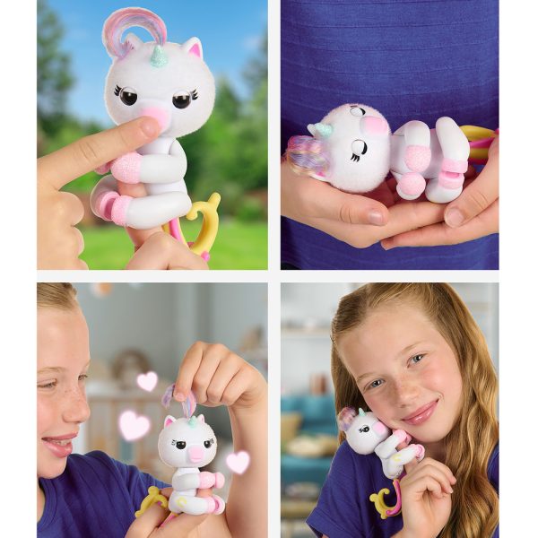 Fingerlings 2 – Peluche Interativo Unicórnio Lulu Autobrinca Online