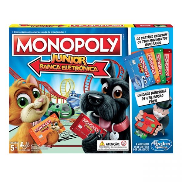Monopoly Junior Banca Eletrónica Autobrinca Online