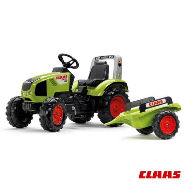 Trator Claas Axos 330 + Reboque