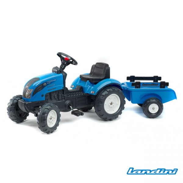 Trator Landini Power 110 + Reboque Autobrinca Online