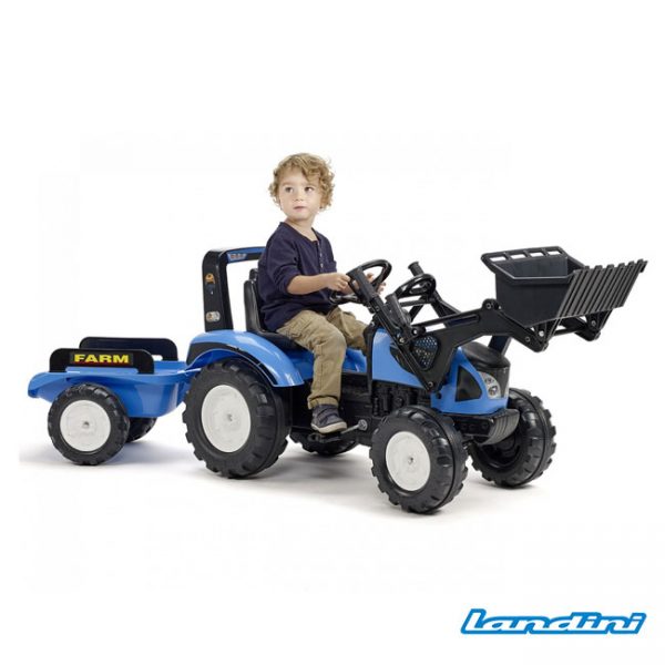 Trator Landini Serie 7+ Reboque + Pá