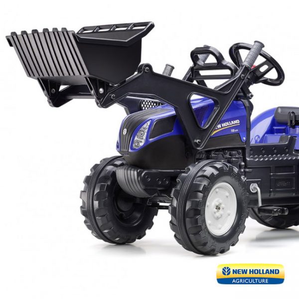 Trator New Holland T8 + Reboque Basculante + Pás Autobrinca Online