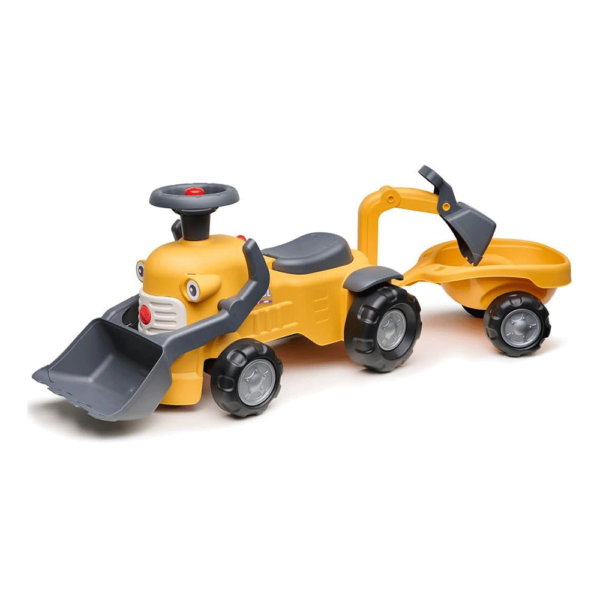 Trator Falk Baby Marcel + Reboque Basculante + Pás Autobrinca Online