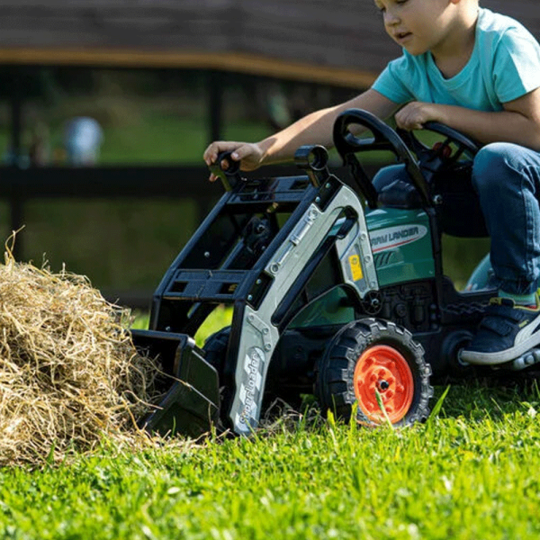 Trator Farm Lander Superloader + Reboque + Pás Autobrinca Online