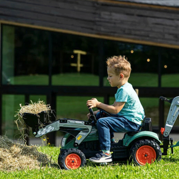 Trator Farm Lander Superloader + Reboque + Pás Autobrinca Online