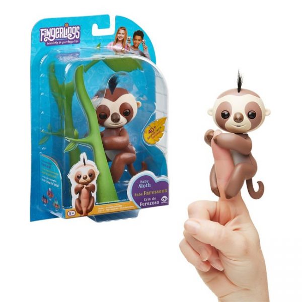 Fingerlings – Preguiça Kinsley (castanho) Autobrinca Online