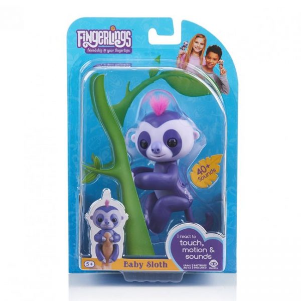 Fingerlings – Preguiça Marge (lilás) Autobrinca Online