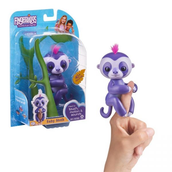 Fingerlings – Preguiça Marge (lilás) Autobrinca Online