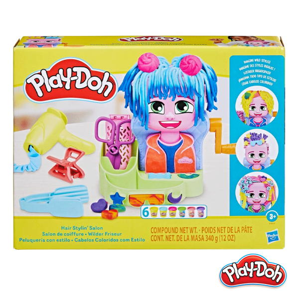 Play-Doh Cabelos Coloridos c/ Estilo Autobrinca Online