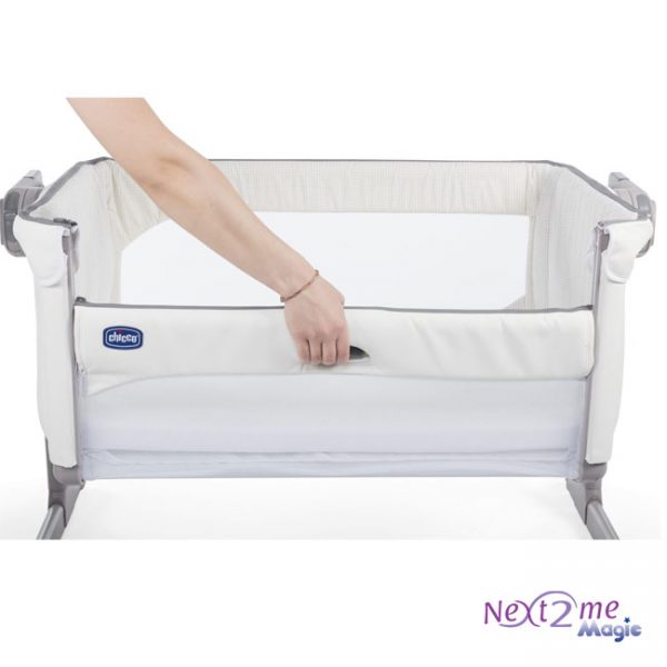 Berço Chicco Next 2 Me Magic White Snow