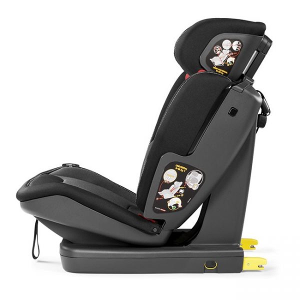 Cadeira Peg Perego Viaggio 1-2-3 Via Isofix Crystal Black Autobrinca Online