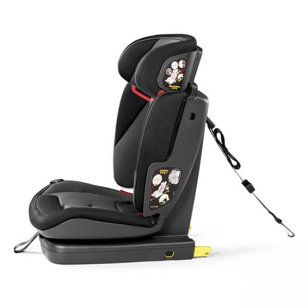 Cadeira Peg Perego Viaggio 1-2-3 Via Isofix Crystal Black Autobrinca Online